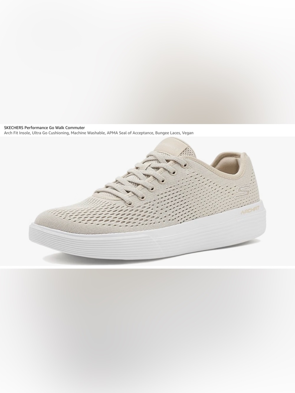 NWOT SKECHERS performance go walk arch fit 7